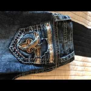Rock revival Straight Jeans